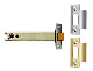  Double Sprung Tubular Latch CE 103mm SS/EB