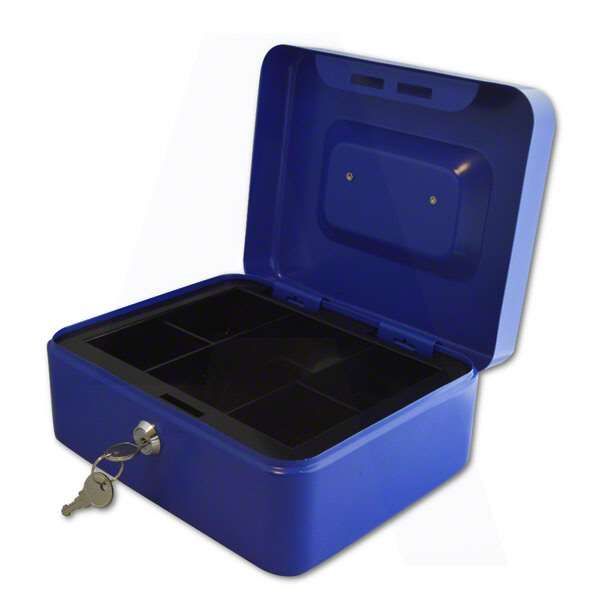 ASEC AS6101 Cash Box 200x92x160mm Blue