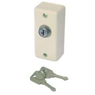  Narrow Style Key Switch White