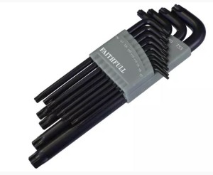 FAITHFULL FAITKS13L Torx Key Long Set 13 T7-t55