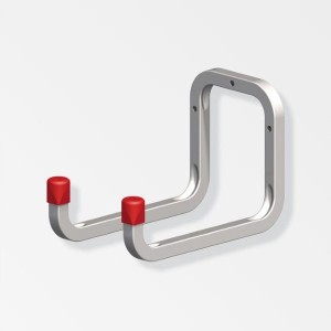 ALFER Wall Hook Double 90x120x98mm Steel Galv