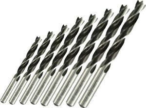 ALPEN Dowel Drill Bit Set 8 PC 3.0mm - 10.0mm