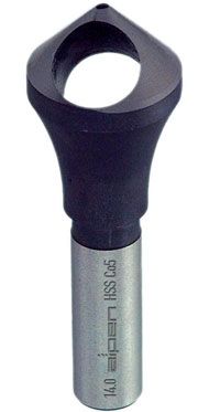 ALPEN HSS Cobalt Slotted Countersink Hole Type 10mm