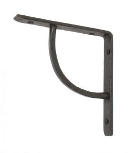 FROM THE ANVIL 83781 Plain Shelf Bracket 150 x 150mm Beeswax