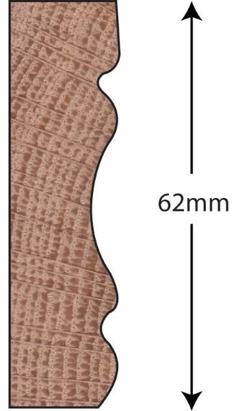  Pelmet 62x15mm