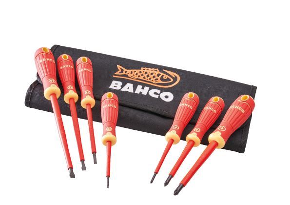 BAHCO VDE Screwdriver Set 7-Pce In Wallet