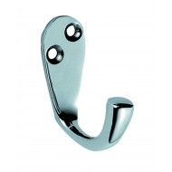  Single Robe Hook 51mm Polished Chrome