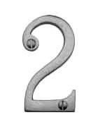  Numeral Face Fix 76mm No.2 Polished Chrome