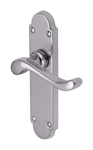  Savoy Lever Furn Latch 170x41mm Polished Chrome