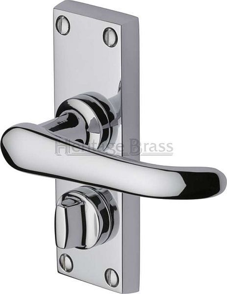 HERITAGE BRASS V735-PC Windsor Privacy Set 120x41mm CP