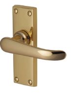  Windsor Lever Latch Furniture 119x40mm P/brass