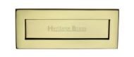 HERITAGE BRASS V850 254.101-PB Letter Plate 254x102mm PB