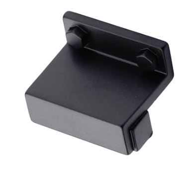 M.MARCUS VF384 32-BLK Railway Cabinet Knob MB