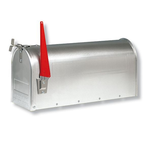 BURG WACHTER 892 ALU U.s. Post Box Aluminium