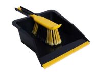 BULLDOZER Heavy Duty Dustpan And Brush Set
