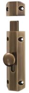 CARLISLE BRASS AQ81FB Flat Slide Bolt 102mm FB