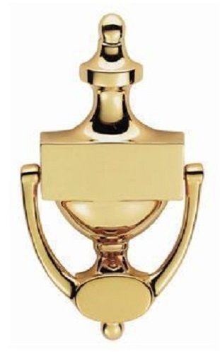  Door Knocker Urn 150mm Victorian Polished Brass