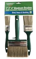 MARSHALL Woodcare Bristle Blend Brush Set 25/50/100mm