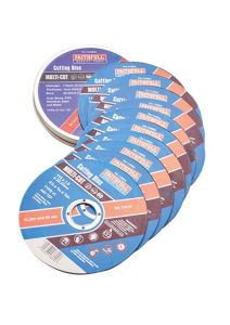 FAITHFULL Flat Cutting Disc Multi 115mm Pk10