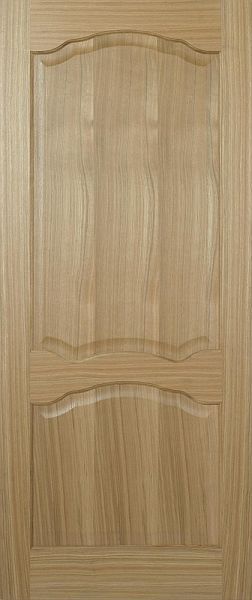  Louis Raised 2 Panel Door 78x30 Oak