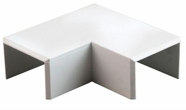  Trunking Flat Angle 16x16mm White