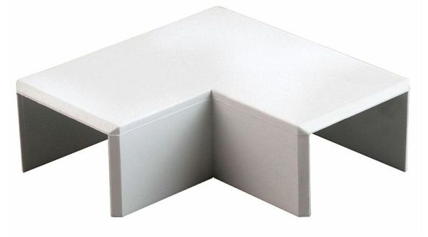  Trunking Flat Angle 25x16mm White