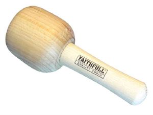 FAITHFULL FAICM90HD Carvers Mallet Beech 90mm