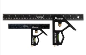 FAITHFULL Combination Square Set 150 & 300mm