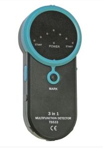 FAITHFULL FAIDET31 3-in-1 Detector Metal Wood & Live Wire