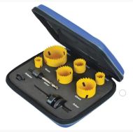 FAITHFULL Electricians Holesaw Kit 9pc 16-51mm