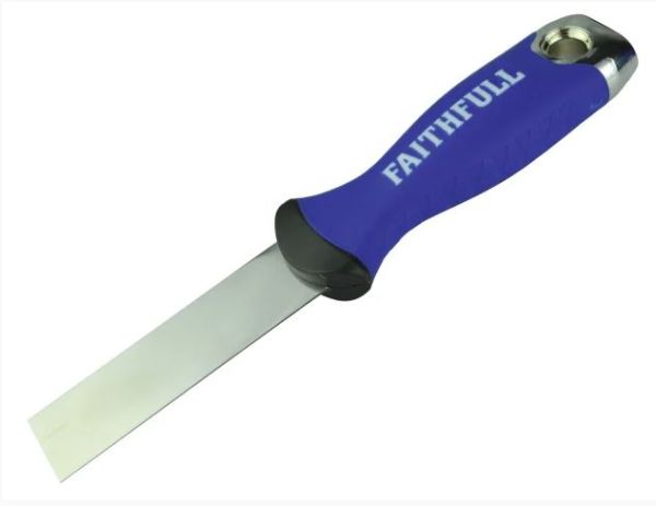 FAITHFULL Soft Grip Filling Knife 25mm