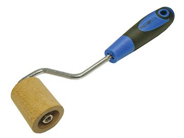 FAITHFULL Soft Grip Seam Roller Wooden