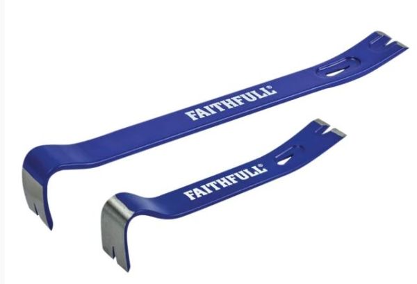 FAITHFULL Utility Bars Twin Pk 375mm & 175mm