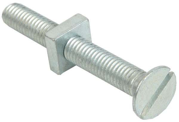  Gutter Bolt M6 x 25mm Zinc Plated