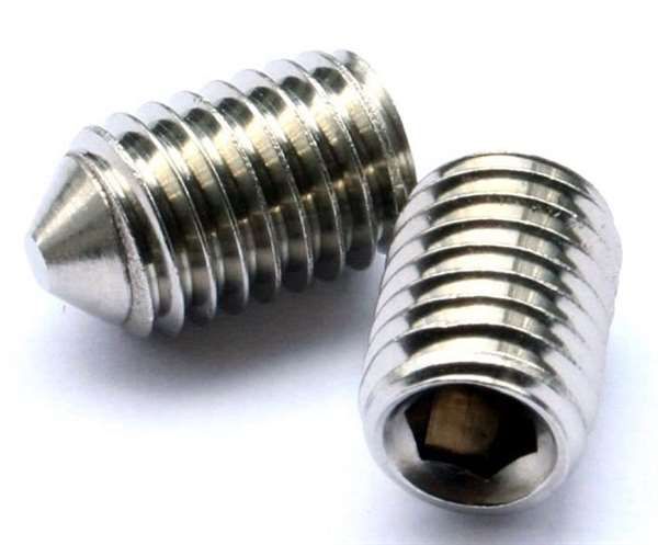  Grub Screw Hex M4 x 6mm Steel