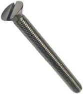  Machine Screw M8 x 80mm Slotted Csk Zinc Plated