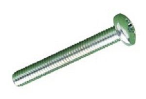  Machine Screw M5x20mm Pan Pozi ZP