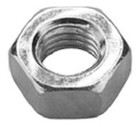  Nut Hex Full M10 Zinc Plated