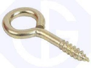  Screw Eye 14x1 Brass Plated