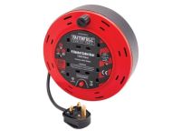 FAITHFULL Cable Reel 230V 10m 4-Socket 10A