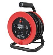 FAITHFULL FPPCR15 Cable Reel 230V 15m 2-Socket 13A