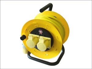 FAITHFULL FPPCR50ML Cable Reel 110V 50m 2-Socket 16A