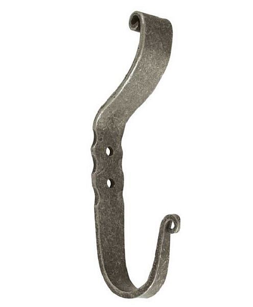  Hat & Coat Hook 134mm Pewter