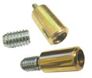 JEDO Sash Stops Locking Polished Brass