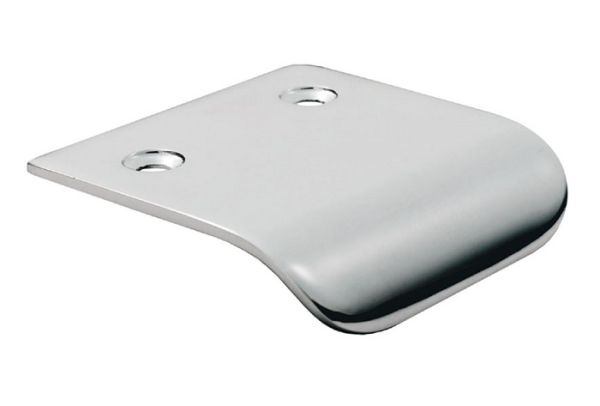  Hidden Finger Pull 50x48x2mm Satin Chrome