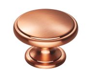 FINGERTIP DESIGN FTD524SCO Oxford Knob 38mm Satin Copper