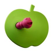  Apple Cabinet Knob 84 x 79mm Green & Pink