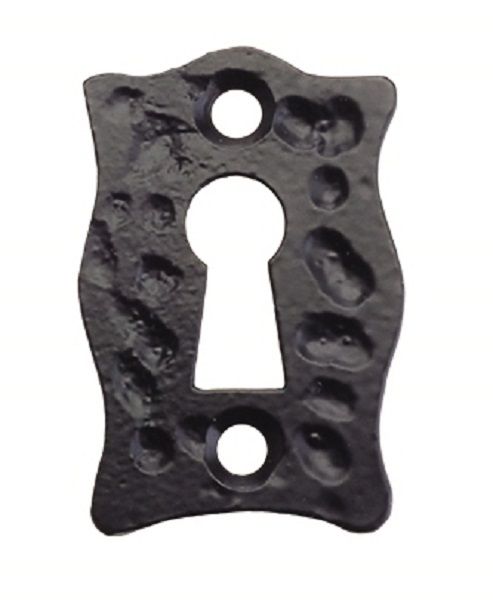  7101 Escutcheon Key 30x45mm Antique Black