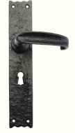  7131-WK Lever Furniture Lock 265mm Antique Black