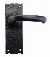  7140-NK Lever Furniture Latch 150mm Antique Backplate